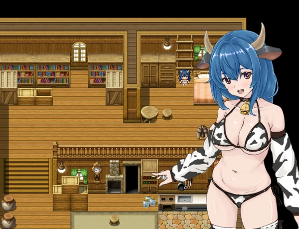 图片[8]-安卓+电脑【日系RPG汉化】牛娘酱与奴隶君的甜蜜生存生活v1.0 作弊 骑-大壮社区