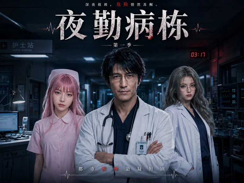 苹果+安卓+电脑【视频】AI真人短剧《夜勤病栋》第1-7合集 【490M】-大壮社区